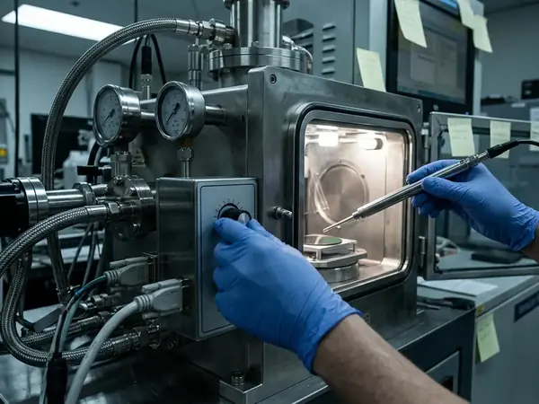 MetalJet 6000 deposition parameters for ultra-thin films