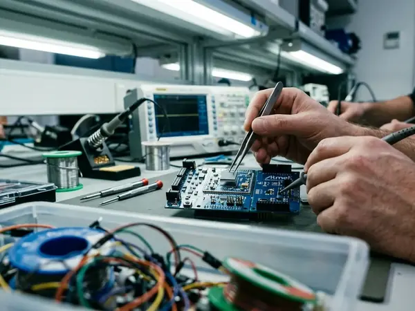 Print2Chip integration with Atmel Bluetooth Smart sensors