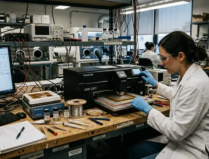 Printed electronics workbench